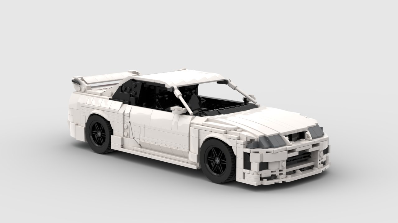 【ship】開封済み新品未使用！NIKKO 1/5スケール⭐︎スカイライン 1/64 LV-N308c 日産 スカイライン GT-R V-spec N1（白） 95年式