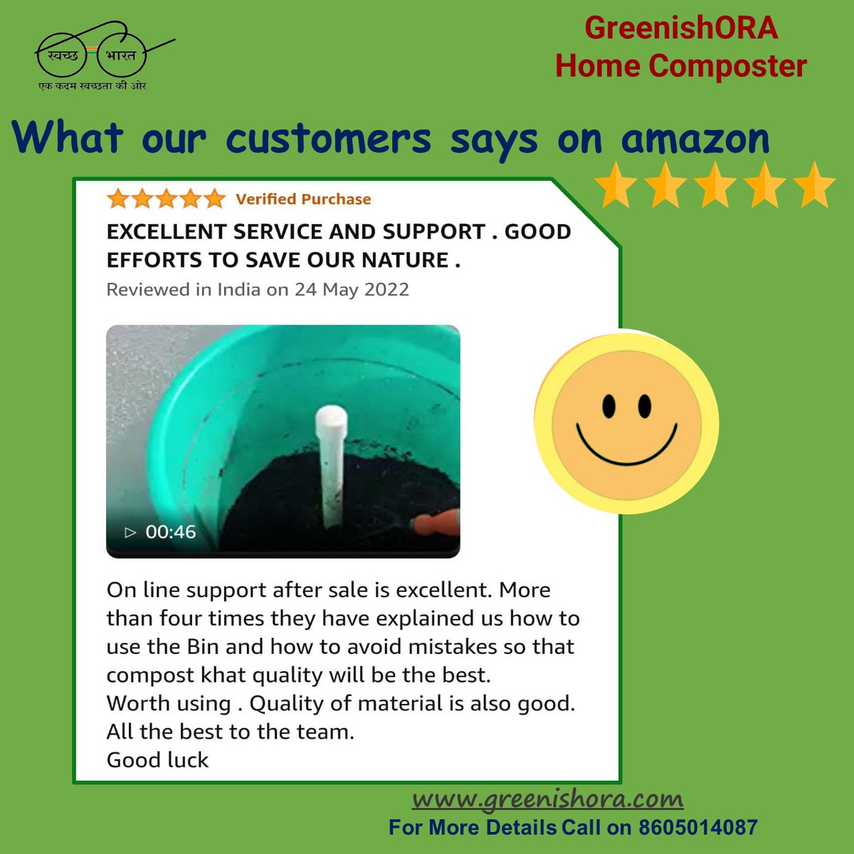 ganesh_bora's tweet photo. The Carbon and Nitrogen Ratio is the Secret to Maintaining a Healthy Compost Pile.

Give Try 2 GreenishORA #HomeComposter

Easy n Hassle Free Composting 
#Composting #SwachhBharat
#organicgardening
#garden
#organic
#urbangarden
#recycle
#environment 
 #HomeComposting #GreenishORA https://t.co/QgcaBRzRFU