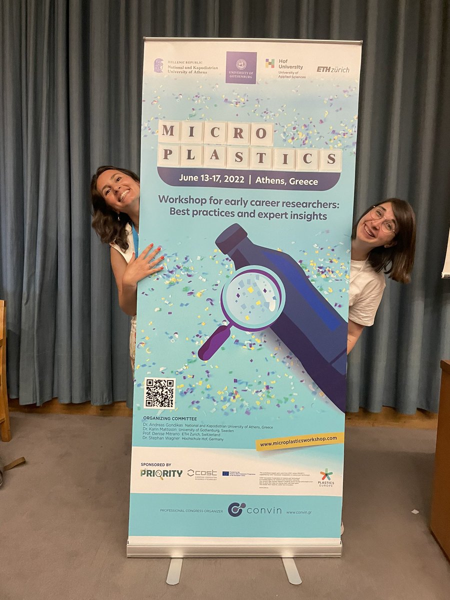 Leone_G93's tweet photo. It was such a pleasure presenting my work in Athens at #MicroplasticsWorkshop 🥳 #microplastics https://t.co/3bUY2XgbvV
