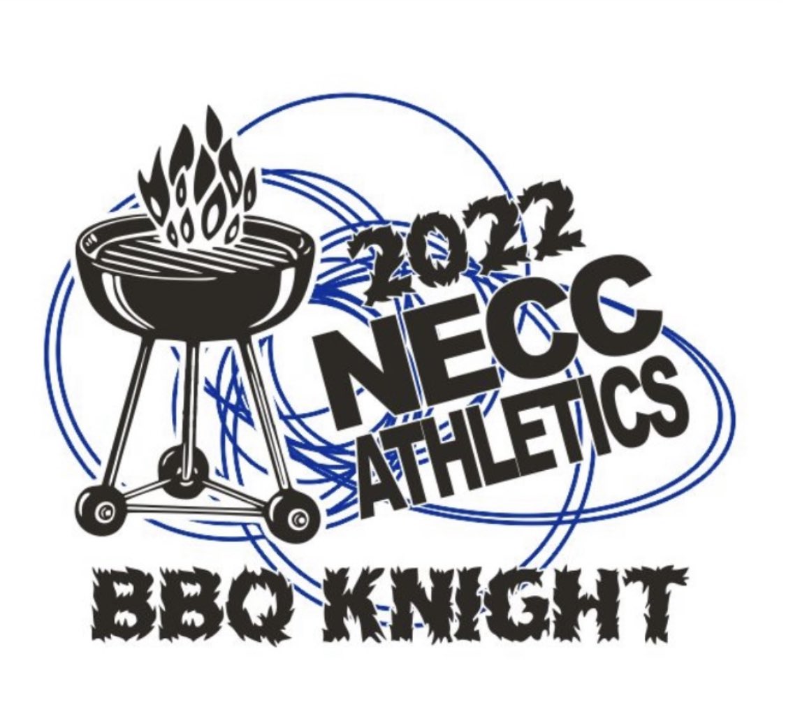 NECCKNIGHTS's tweet photo. NECC Student-athletes mark your calendars now. BBQ KNIGHT is BACK. Tuesday August 9th. We’ll see you there to kick of the year. More info coming soon @NorthernEssex https://t.co/UABxYPHXhN