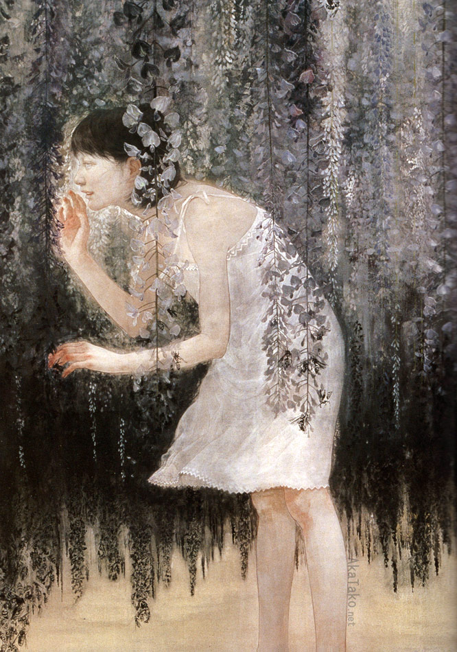 AkaTakonet's tweet photo. "Becoming Friends with All the Children in the World" (detail) by Fuyuko Matsui. Be sure to zoom in & see what lurks in the wisteria! Printed in TAIYO Art Magazine. Avail. at akatako.
https://t.co/Ug9ZQ6OIyq
#fuyukomatsui #taiyomagazine #art #japaneseart #松井冬子 #太陽スペシャル https://t.co/DYUAbQqJGG