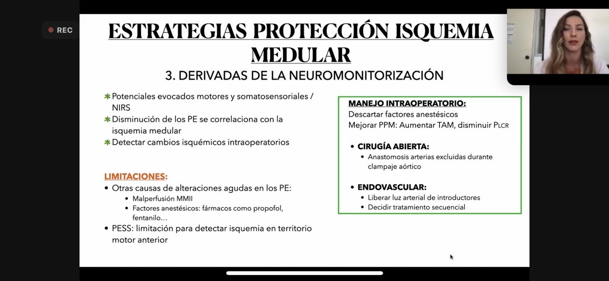 CVA_DrPeset's tweet photo. Magnífica exposición por nuestra residente @CVA_DrPeset , Dra. Goran @GoranElena del @GVADrPeset 
“Isquemia Medular en EVAR complejo” en las sesiones científicas de la @svacv_vascular https://t.co/5nO8tUdiwP