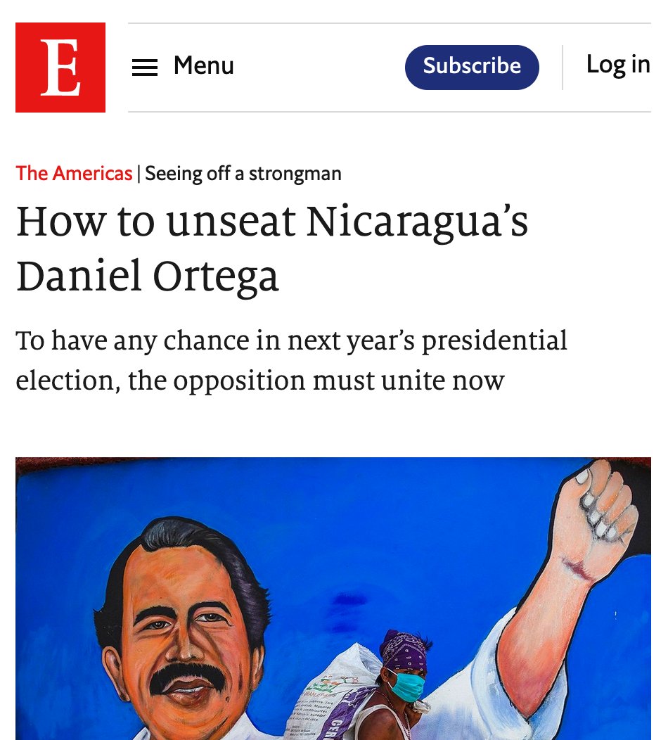 AlanRMacLeod's tweet photo. POV: You're The Economist and a left-wing leader is democratically elected in Latin America. https://t.co/X6suo8Cz8f