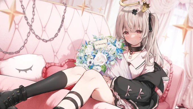 Happy 1st anniversary!♡
#戸鎖くくり1周年記念 #とくさらーと 