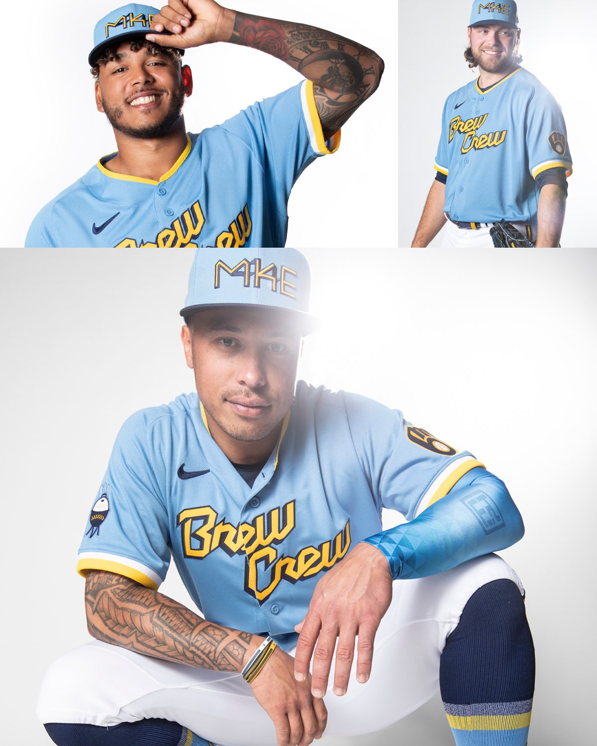 Brewers unveil their City Connect jerseys