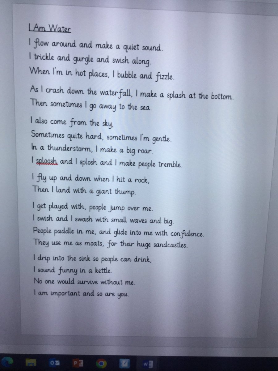 ThamesideSch's tweet photo. GLE spent time playing with water to think about the different sounds and sensations associated with it. We then wrote a poem all about water, drawing on what we had noticed #GLEtps #REtps https://t.co/uLTPzRKB6g