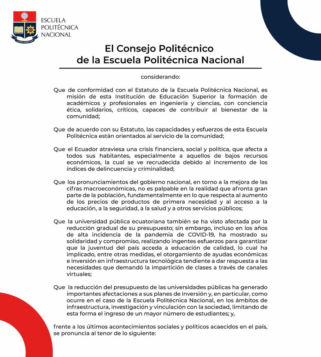 EPNEcuador tweet media