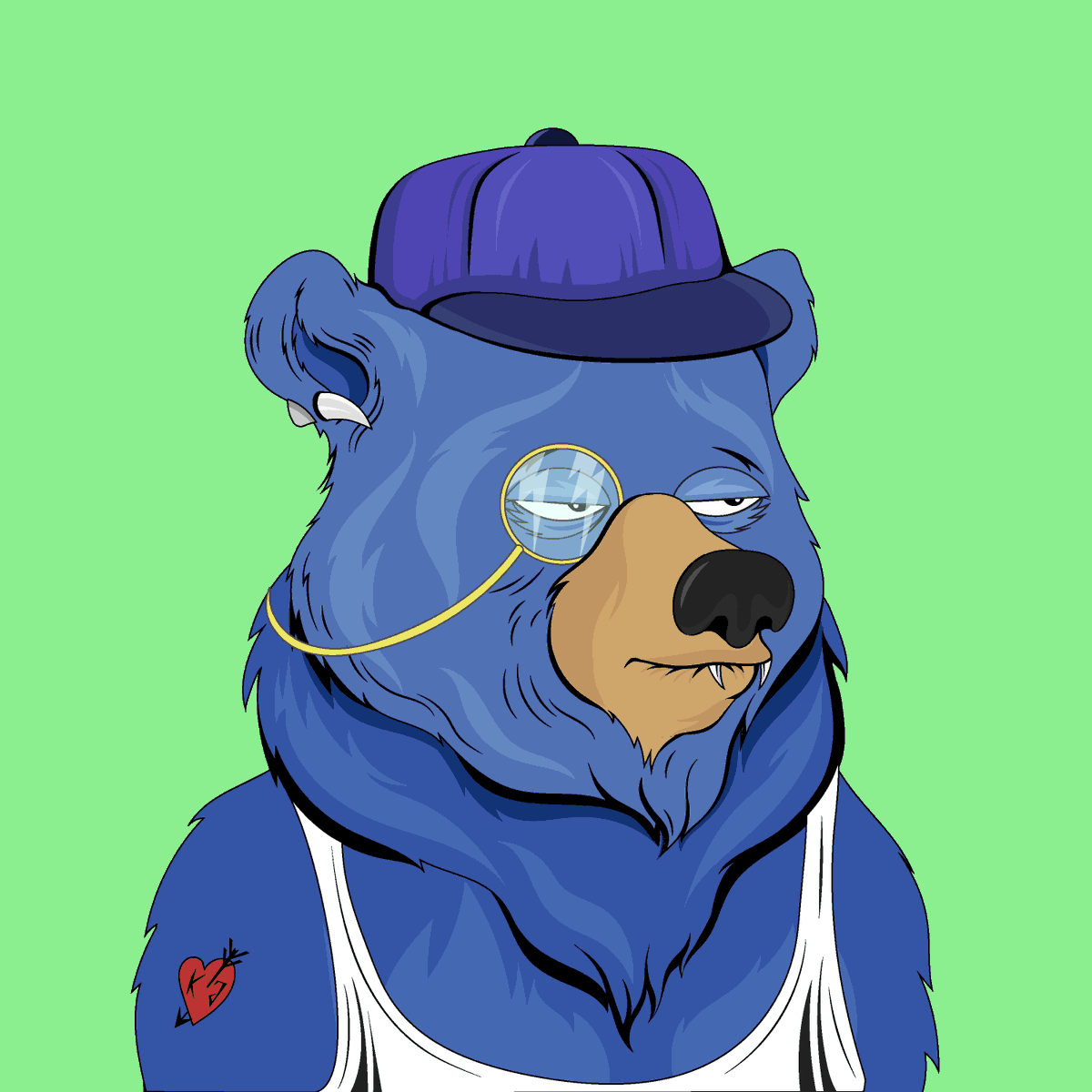 NFTsStats's tweet photo. Top #nft sold on #Binance in the last 24 hours:

Title: Fancy Bear #7548
Price: 15 $ETH https://t.co/cyKuAGB201