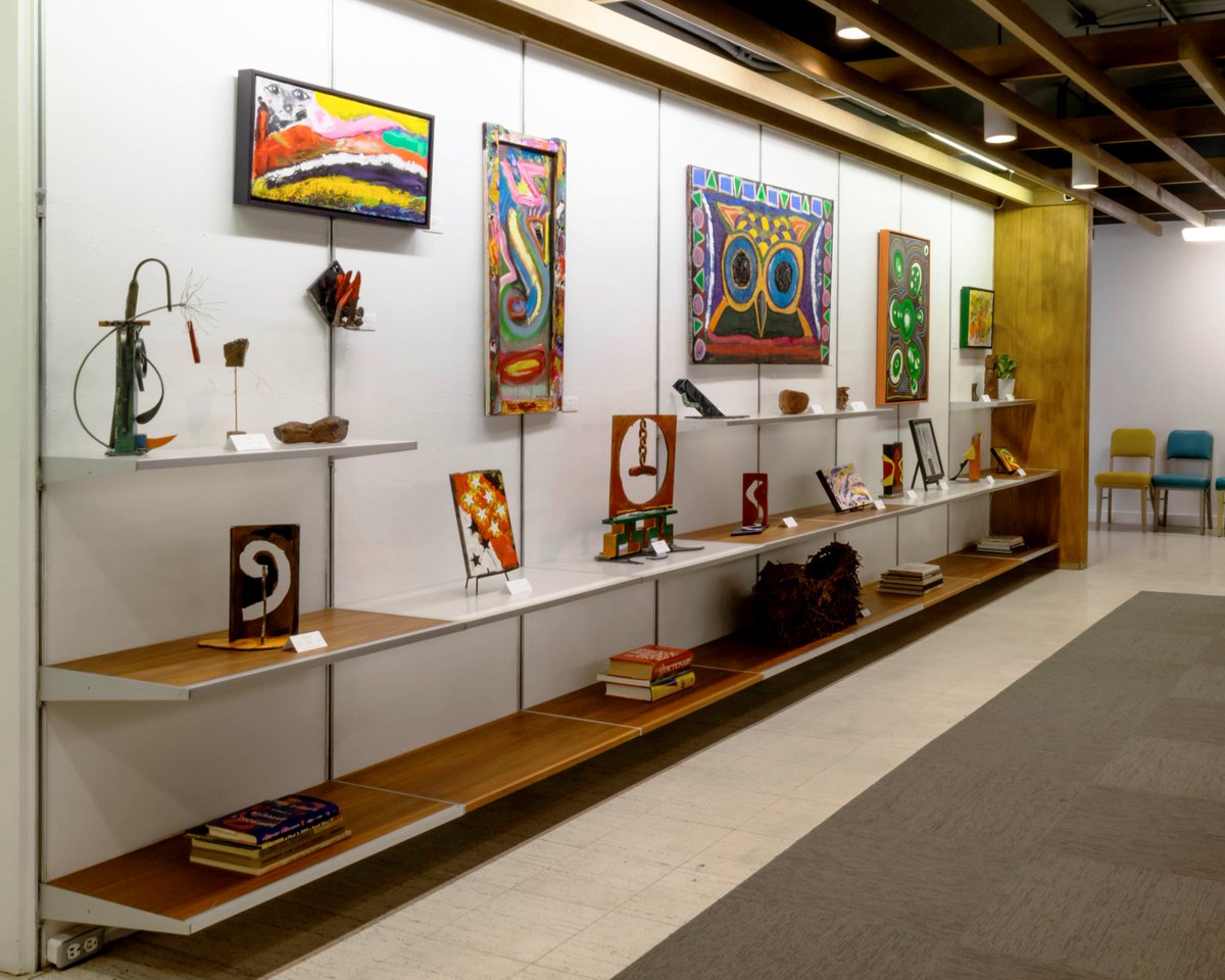 nelsonlansing's tweet image. Have you visited the gallery for “Throughlines”, an exhibition by artist David Such? Open until June 25, “Throughlines” explores the varied emotions associated with connection, from fate to fluke. Check it out before it’s gone!