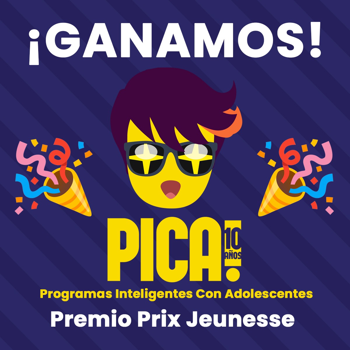 picabolivia's tweet photo. ¡GANAMOS! 🥳🤩
Acabamos de recibir el Premio Especial UNESCO dentro de la ceremonia del PRIX JEUNESSE INTERNATIONAL, el Festival de televisión más importante del mundo, fuimos reconocidos como EL MEJOR PROGRAMA EDUCATIVO A NIVEL MUNDIAL. 
#PicaBolivia #Pica10Aniversario https://t.co/AzJBRH1T8Z