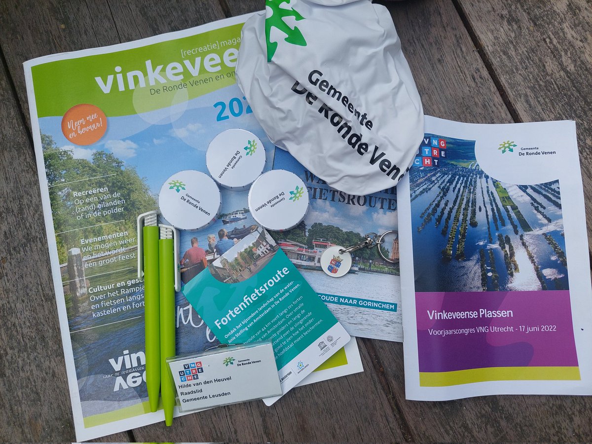 Vandaag te gast bij <a href="/gemeentedrv/">Gem. De Ronde Venen</a> bij het congres van <a href="/vngutrecht/">VNG Utrecht</a>. Een geslaagde dag met goeie afwisseling van inhoud, netwerken en ontspannen op het water. Veel leuke gesprekken gevoerd, waardevol om zo kennis te delen!