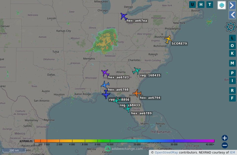 TheIntelFrog's tweet photo. At least 10 P-8A Poseidons are up across the east coast.
#AE67D3
#AE67EA
#AE5F44
#AE57BC
#AE6798
#AE4EB9
#AE6789
#AE4EB7
#AE6794
#AE222C as SCORE79 https://t.co/FuEd4dqBJB