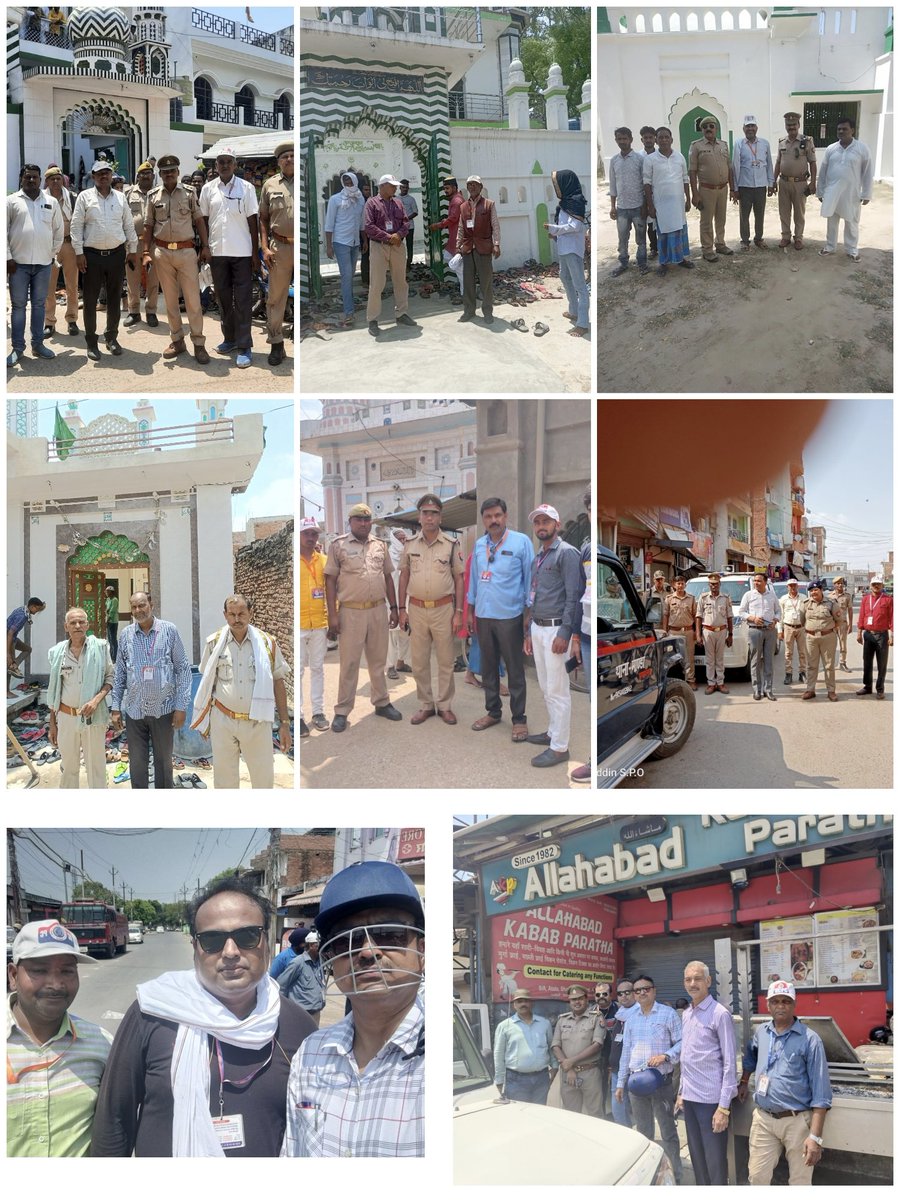 जिला अपराध निरोधक समिति प्रयागराज के शहर एवं ग्रामीण क्षेत्रों में जुम्मे की नवाज के सुरक्षा के मद्देनजर शासन प्रशासन का सहयोग करते हुए पदाधिकारी एवं सदस्यगण.....
<a href="/DM_PRAYAGRAJ/">DM Prayagraj</a> <a href="/igrangealld/">IG Range Prayagraj</a> <a href="/ADGZonPrayagraj/">ADG Zone Prayagraj</a> <a href="/myogiadityanath/">Yogi Adityanath</a> <a href="/myogioffice/">Yogi Adityanath Office</a> <a href="/uptrafficpolice/">UP Traffic Police</a> <a href="/CommissionerPrg/">Commissioner Prayagraj</a> <a href="/Pryagraj/">Pryagraj sahani</a>