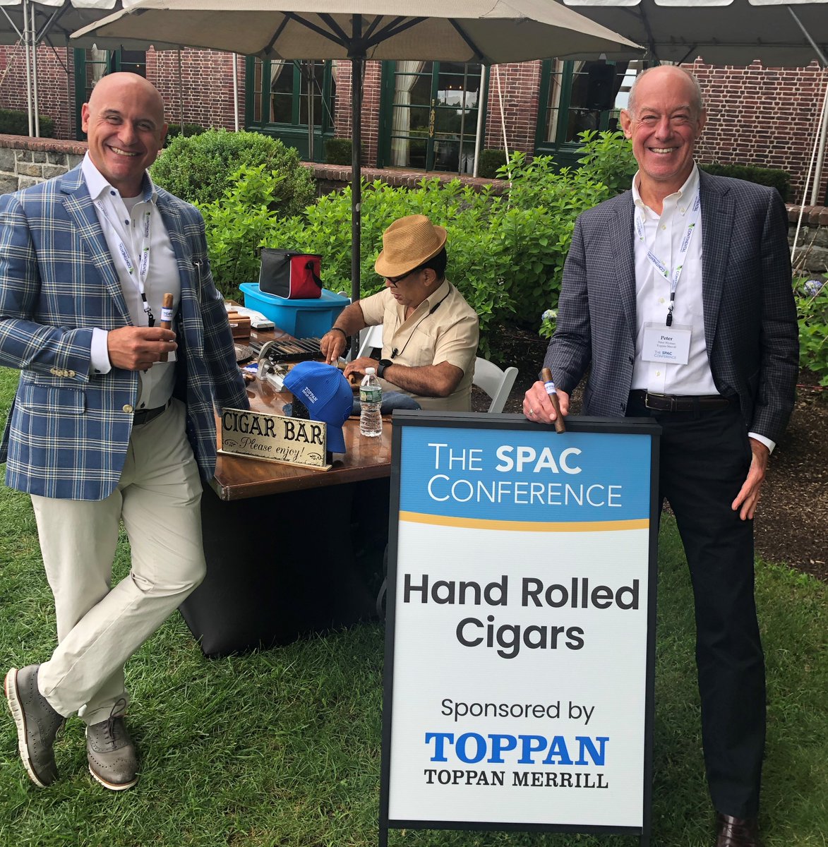 Toppan_Merrill's tweet photo. Embracing our inner Stanley Hudsons while networking hard at the #SpacConference Westchester Country Club https://t.co/7ZQ6jf4Tto