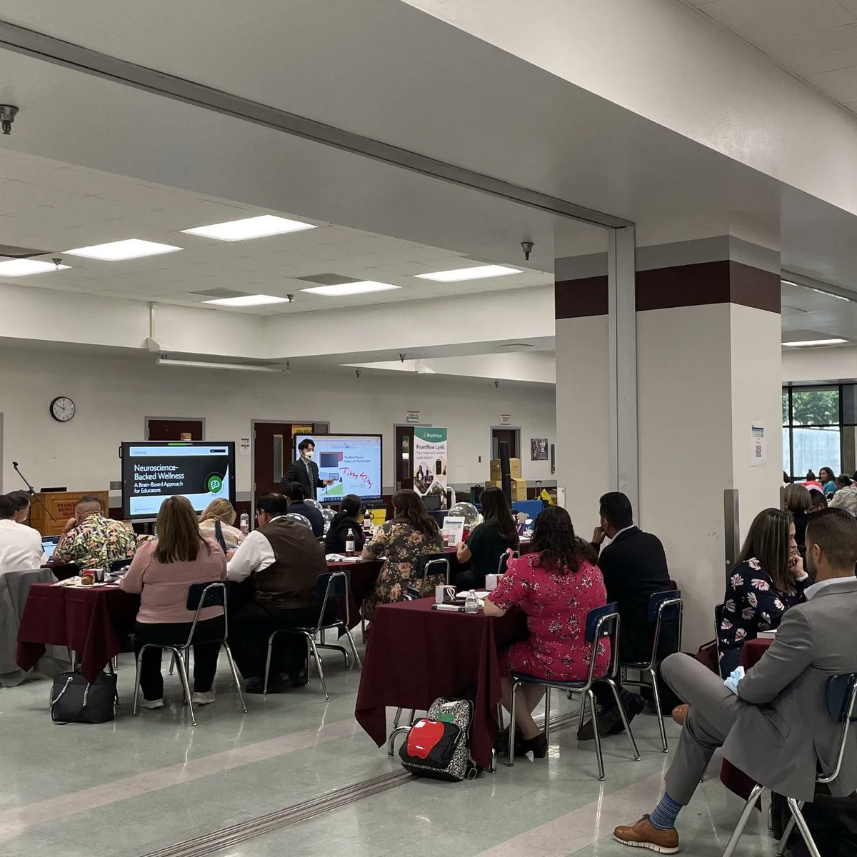 EHPsolutions's tweet photo. Another grateful busy week with LAUSD right before the summer break!
So honored to sponsor the lunch at the LAUSD LDW &amp; LDE Principal meetings and to introduce our products and service.
All our customers love our great products and even more our Free on-site PD/Training.
#LAUSD https://t.co/hTIv6HKz9Y