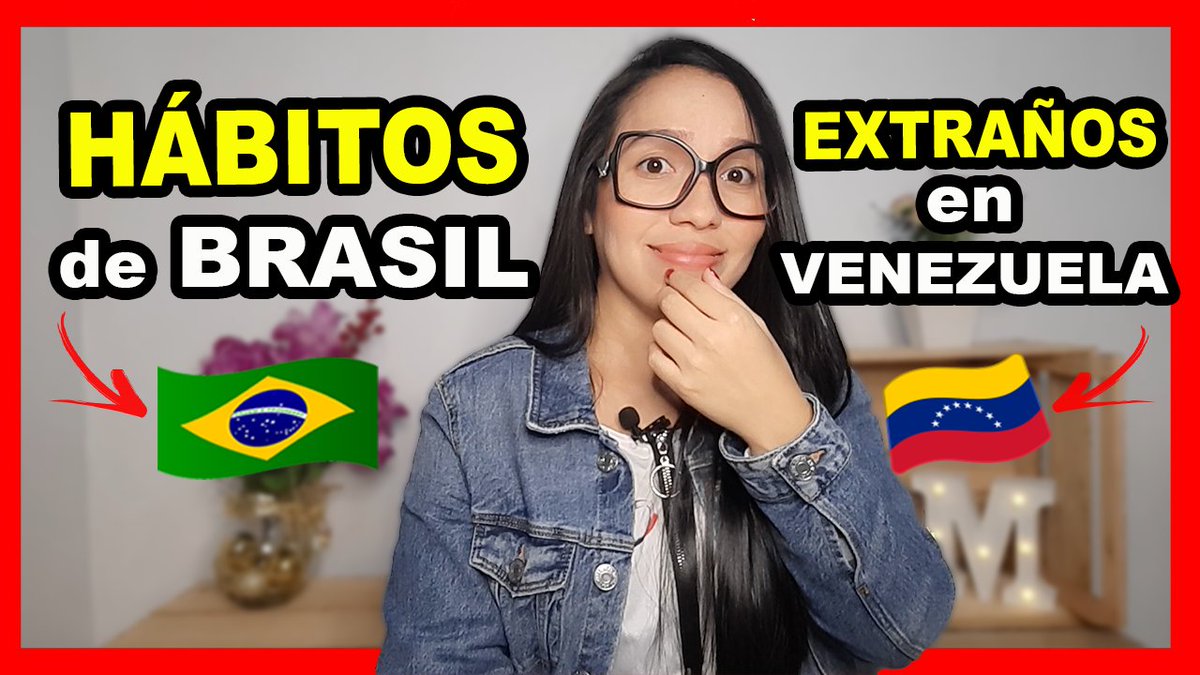 MaribellaSoy's tweet photo. 5 hábitos que ADQUIRÍ de los brasileños y que en Venezuela son RAROS y hasta PROHIBIDOS😱.
Click para ver el VIDEAZO 👉 https://t.co/ai09HIHtC4 https://t.co/8HdRnVeK61