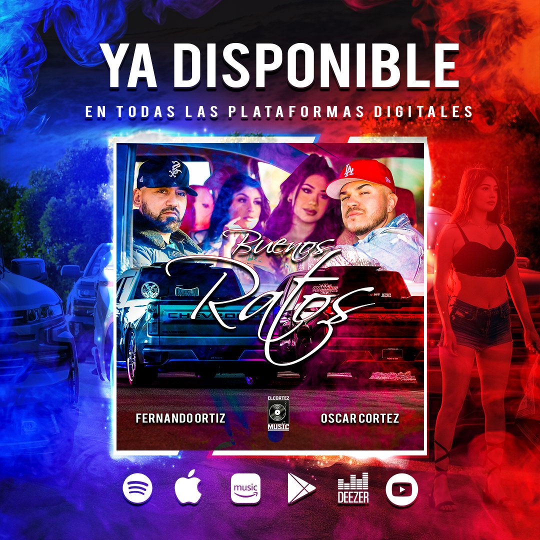 WestPhantomMGMT's tweet image. Buenos Ratos de Fernando Ortiz y Oscar Cortez ya disponible! 🔥 Escúchalo aquí smarturl.it/ECM-BuenosRatos

#oscarcortez #elcortezmusic #fernandoortiz #buenosratos #corridos