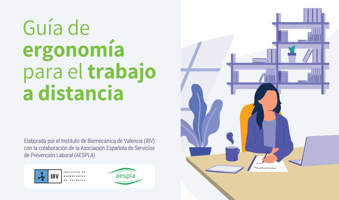 ergoypsico's tweet photo. 🔔 Webinar sobre Ergonomía en el trabajo a distancia organizado por @ibv_org con la colaboración de @aesplaprl

📆 27 jun 2022 10:00 a. m. 
✏ Inscripción: https://t.co/ty87pMTDAY https://t.co/wRdandFQIn