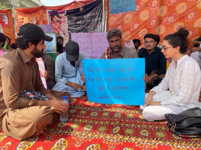 Mananbaloch28's tweet photo. We are Baloch that's why we are suffering. 
#ReleaseFerozBaloch 
#SaveBalochStudents
#EndEnforcedDisappearances https://t.co/zEubQMvJe2