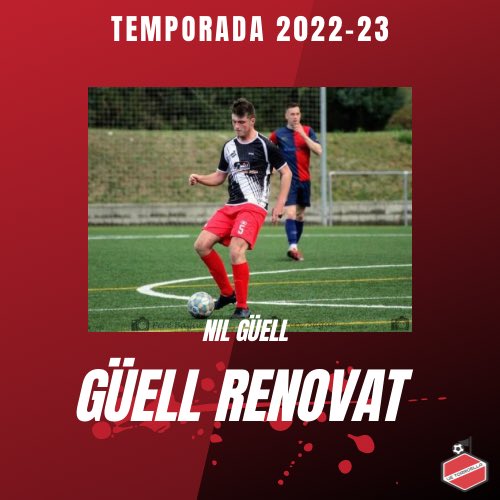 uetorroella's tweet photo. ‼️Un altre també format a la casa, és el nostre Sergio Busquets particular. En Nil Güell renovat per la temporada 2022/23 a #2aCat1 🔴⚪️🔴
Apostem pels de casa!
.
.
.
#lladreburros #viladelmeu❤️ #celebremho https://t.co/nsOORV9JSL