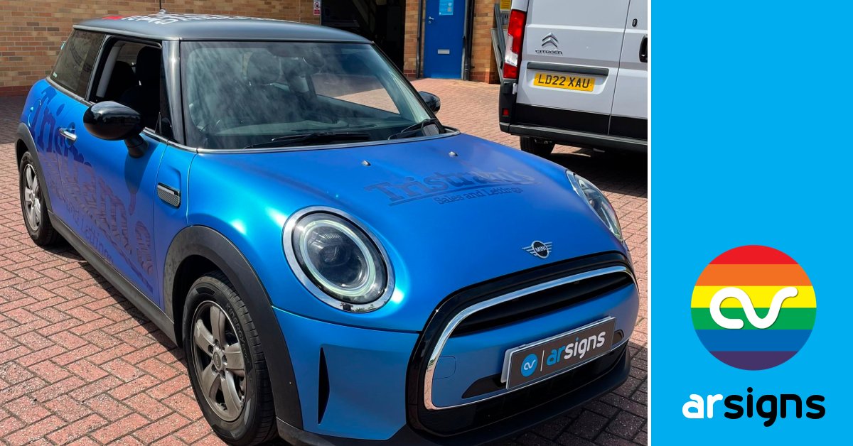 ArSigns's tweet image. And they're back!! Every #finesignfriday should be reserved for a @TristramsUk #vehiclewrap. Slightly classier #vehiclegraphics this time but still a stunner!