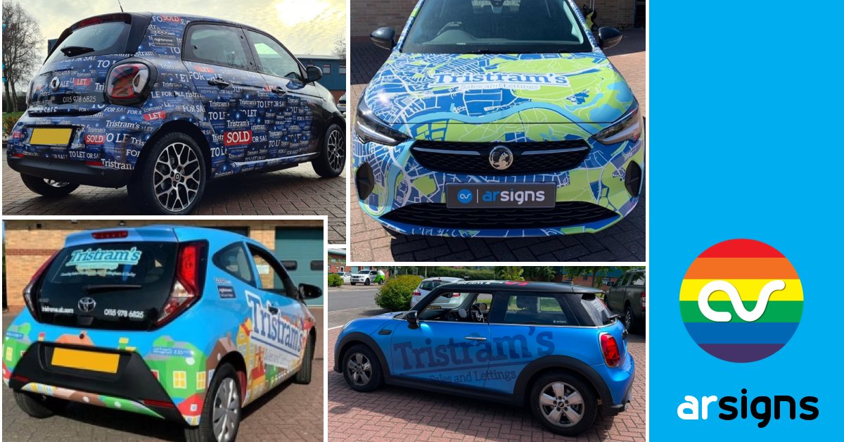 ArSigns's tweet image. And they're back!! Every #finesignfriday should be reserved for a @TristramsUk #vehiclewrap. Slightly classier #vehiclegraphics this time but still a stunner!