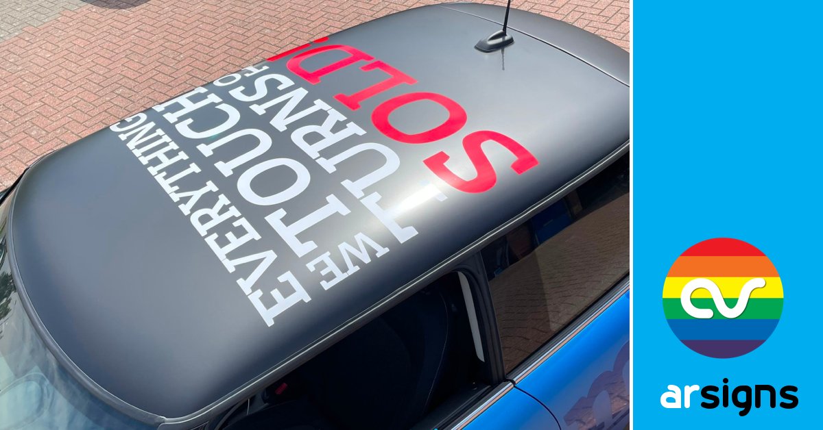ArSigns's tweet image. And they're back!! Every #finesignfriday should be reserved for a @TristramsUk #vehiclewrap. Slightly classier #vehiclegraphics this time but still a stunner!