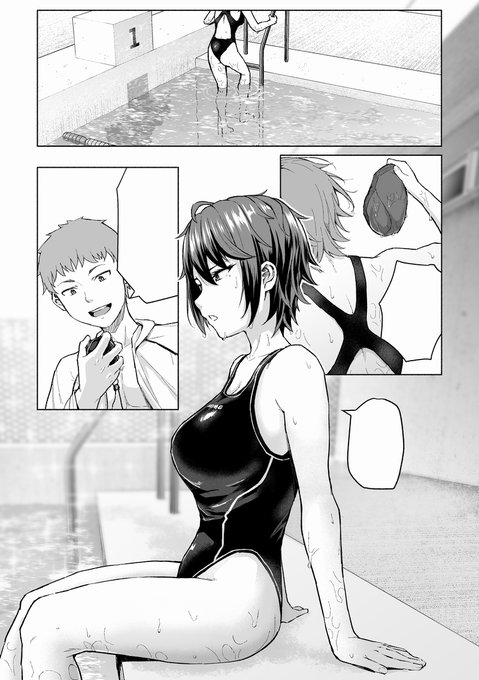 1年ぶりに漫画の1P出来た、2コマ目は時間あったら全部描き直すかもしれない… 