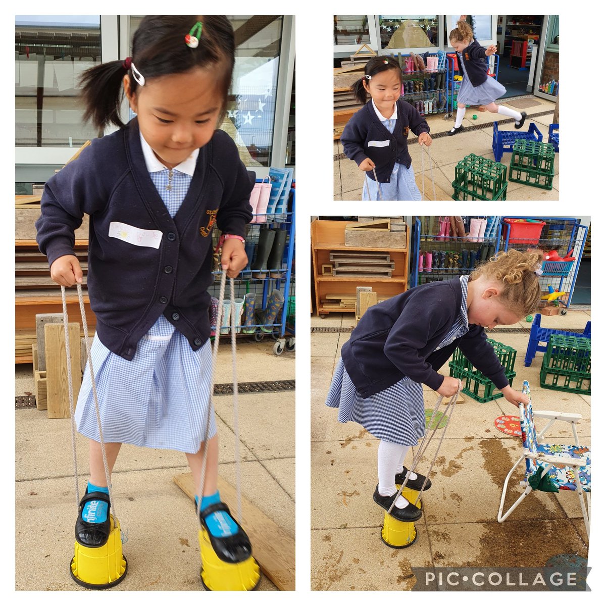 StCuthsCLS's tweet image. Outside fun! What do you get when you mix warm days with mud, water, boxes and crates? You end up with very happy Reception children and opportunitues for learning and talk time. Fabulous discussion about capacity, overflows and all sorts! #Article29 #simplefun #eyfsoutdoors ☀️📦