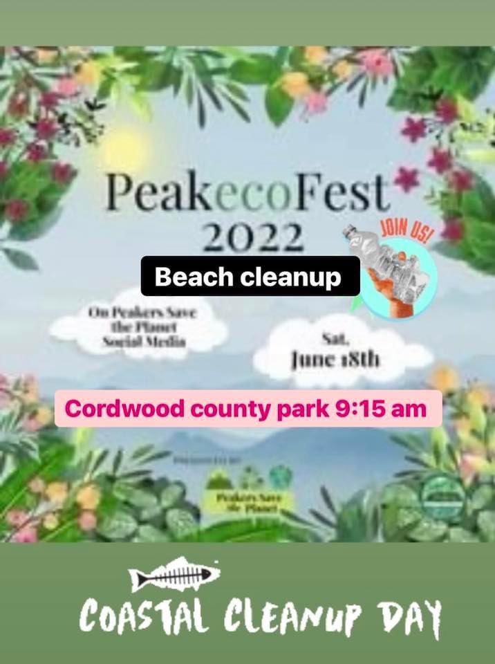 Join Us in doing a coastal cleanup for #peakecofest2022 Our challenge is a beach cleanup -we will help Increase awareness and connection with our environment via this activity . please add a photo of the cleanup you do and tag us . no coast  ? go to a local park for a cleanup 💪🏻