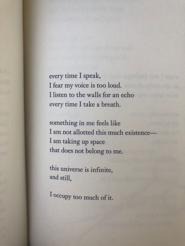 bookpoets's tweet photo. i occupy too much space https://t.co/w0idDhlWCM