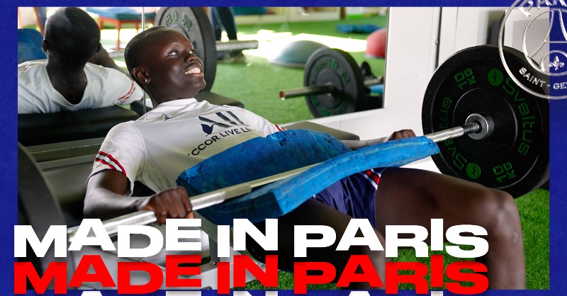PSG_inside's tweet photo. 🔴🔵 #MadeInParis : En immersion avec les U19 ! Saison 3️⃣ - épisode 6️⃣

Les coulisses de la demi-finale du Championnat National U19 et de la fin de saison de nos Parisiens. ⤵️