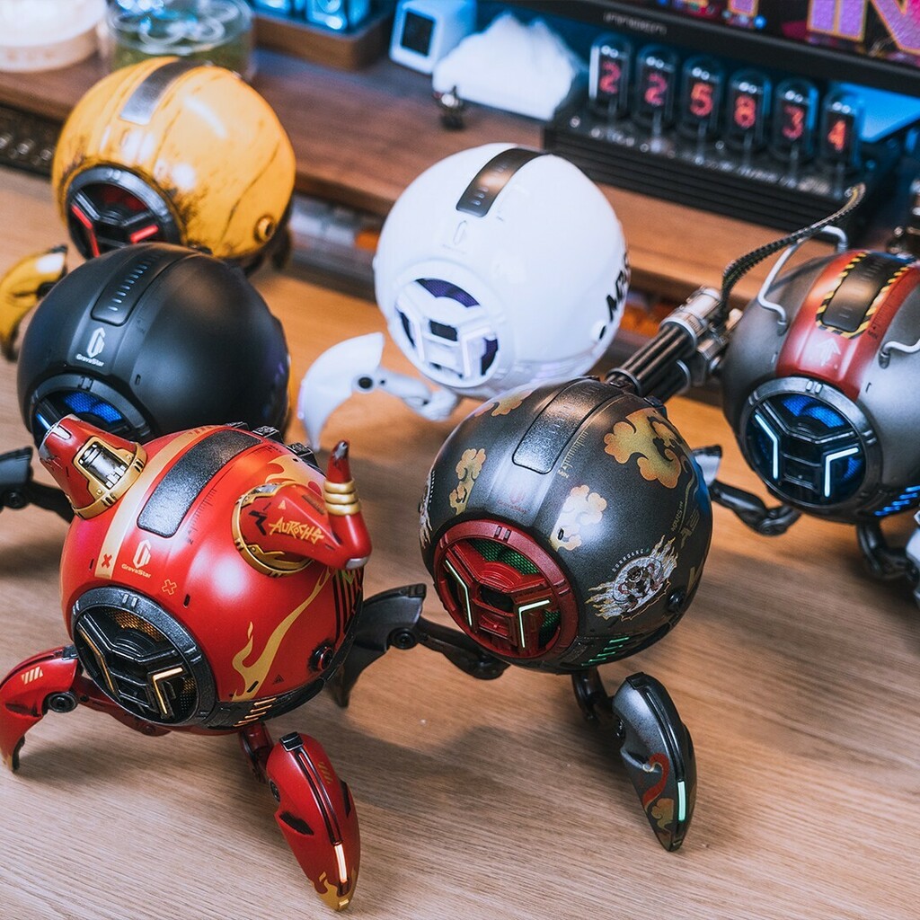 GravaStar_'s tweet photo. Mars Pro Army Invasion.🚀🚀
A setup war is approaching. 👽👽
.
.
.
.
#gravastar #gravastarmarspro #gravastaraquarius #wirelessspeaker #garagekit #pccsetup #pcgaming #marvel #scifi #gamer #desklife #starwar #fallout #wardamaged #armor #cyberpunk #universe… https://t.co/wJY8UBknkD https://t.co/tTDic0L58r