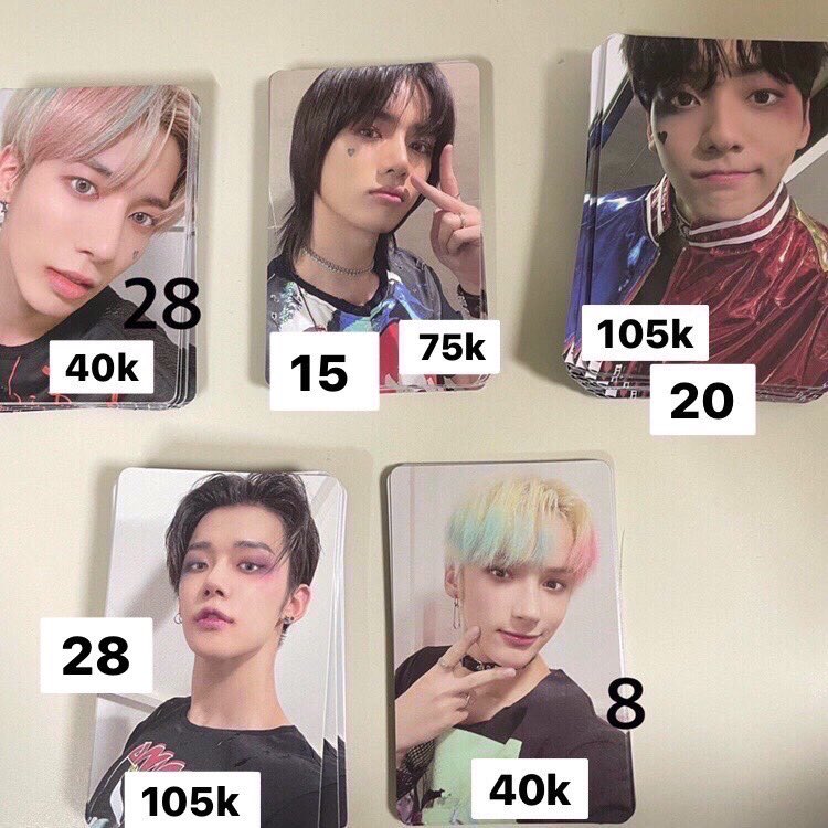 Everydaycloset1's tweet image. Halo masih ada yg nyari pc harley taehyun hyuka boemgyu soobin yeonjun
✅ bersih kr
❌ tax dan pcking
✅ bisa dmg/goodcond (yg mau nyoret siap condi apapun ya, nanti ada condi)
✅ ada go (dm @enhypenjakeys )