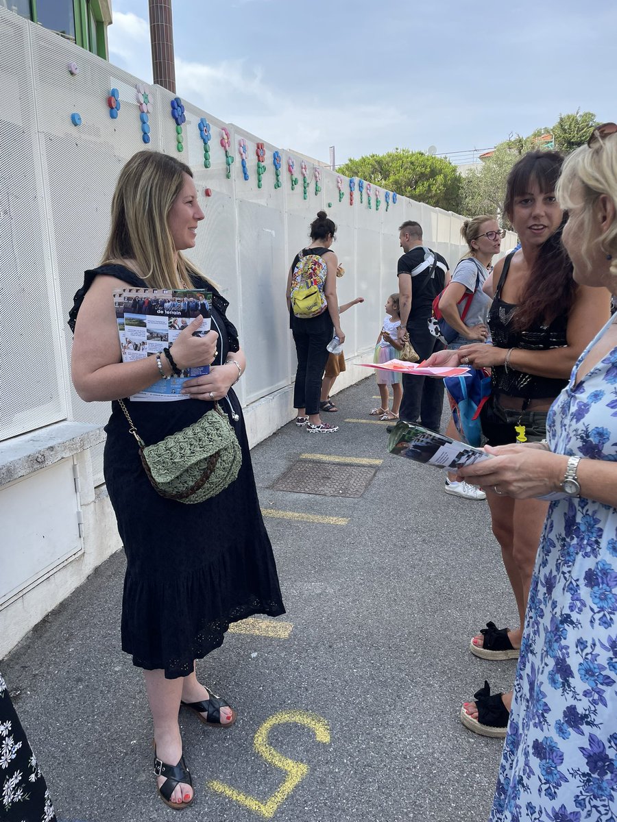 marinebrenier's tweet photo. Dernière rencontre avec les parents des enfants de l’école Fabron aux côtés de @MonierF06 ! C’est toujours un grand plaisir d’échanger avec toutes ces familles, les enseignants et éducateurs ! Dernière ligne droite on ne lâche rien 💪🏻#Brenier2022 
#Nice06 #Circo0605 https://t.co/bsH3CN5Pax