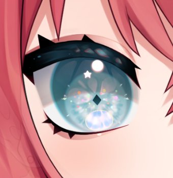kimilenne's tweet photo. The vtuber eye teaser ✨ All will be revealed tomorrow!! https://t.co/pySols8fo8
