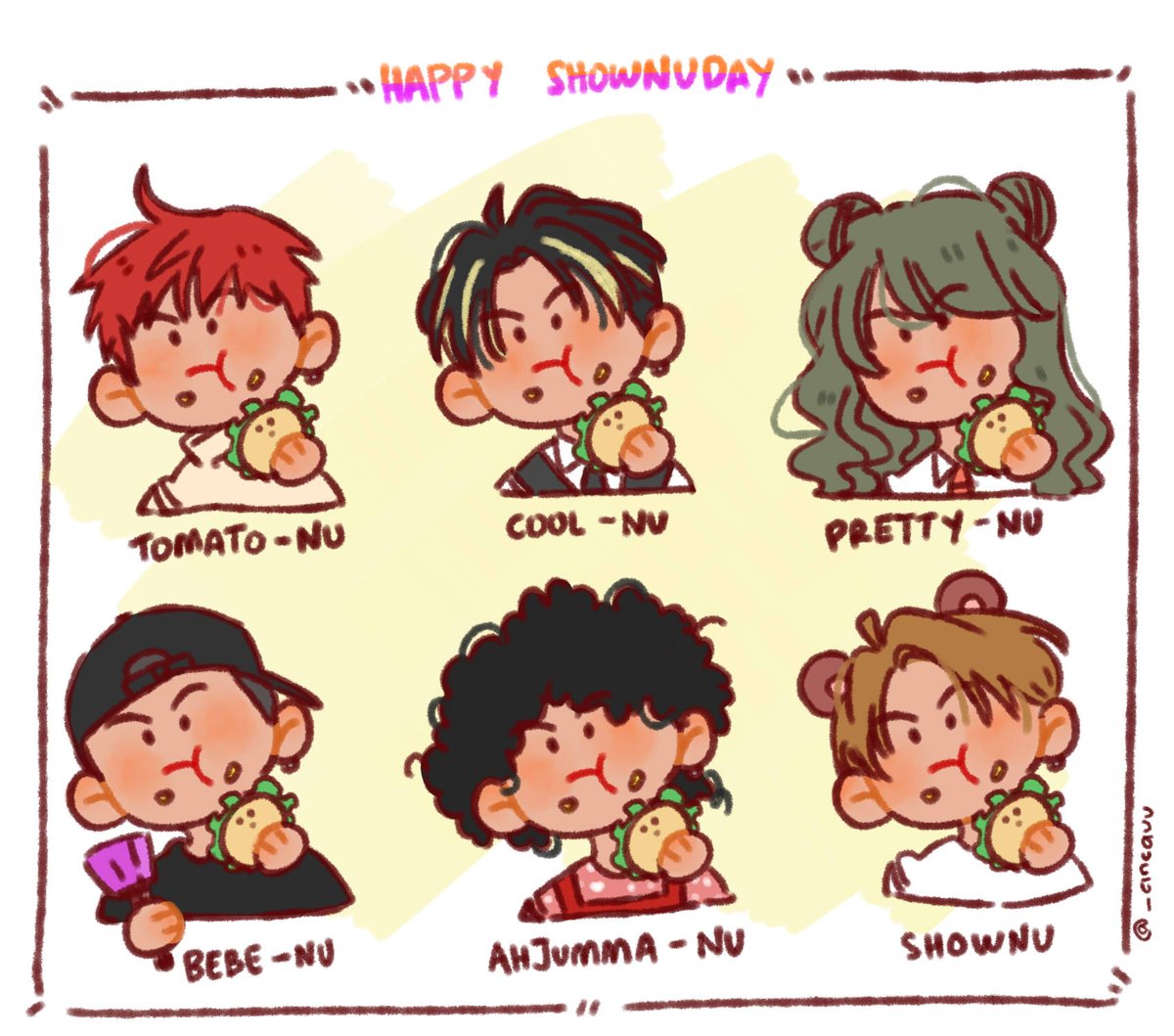 All Shownu is the best Shownu. Happy Birthday!!  Wishing you all the happiness ahead and tons of hamburger with it 💕💕🍔🍔💕💕

#HBDtoSHOWNU
#우리의여름엔_언제나_셔누가있어
@OfficialMonstaX