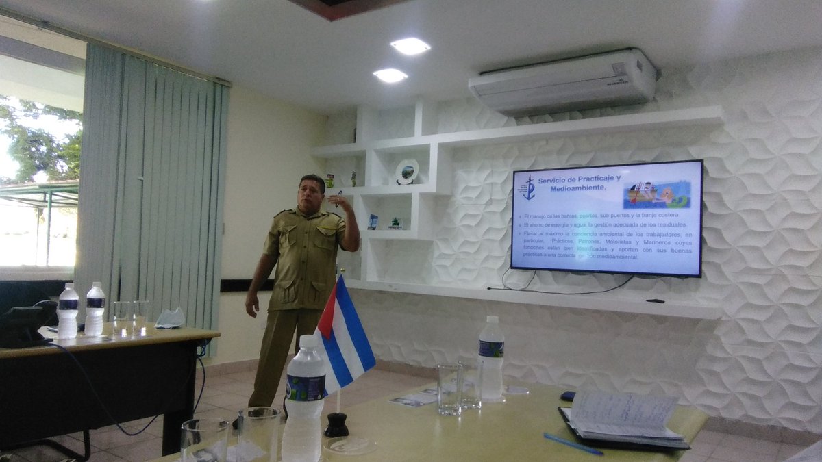 aquerrebere's tweet photo. Se realiza Conferencia sobre el Servicio de Practicaje y Medio Ambiente como parte de las actividades de la Semana d Seguridad Náutica.#matanzasenvictoria https://t.co/ZWjn7CmqWu