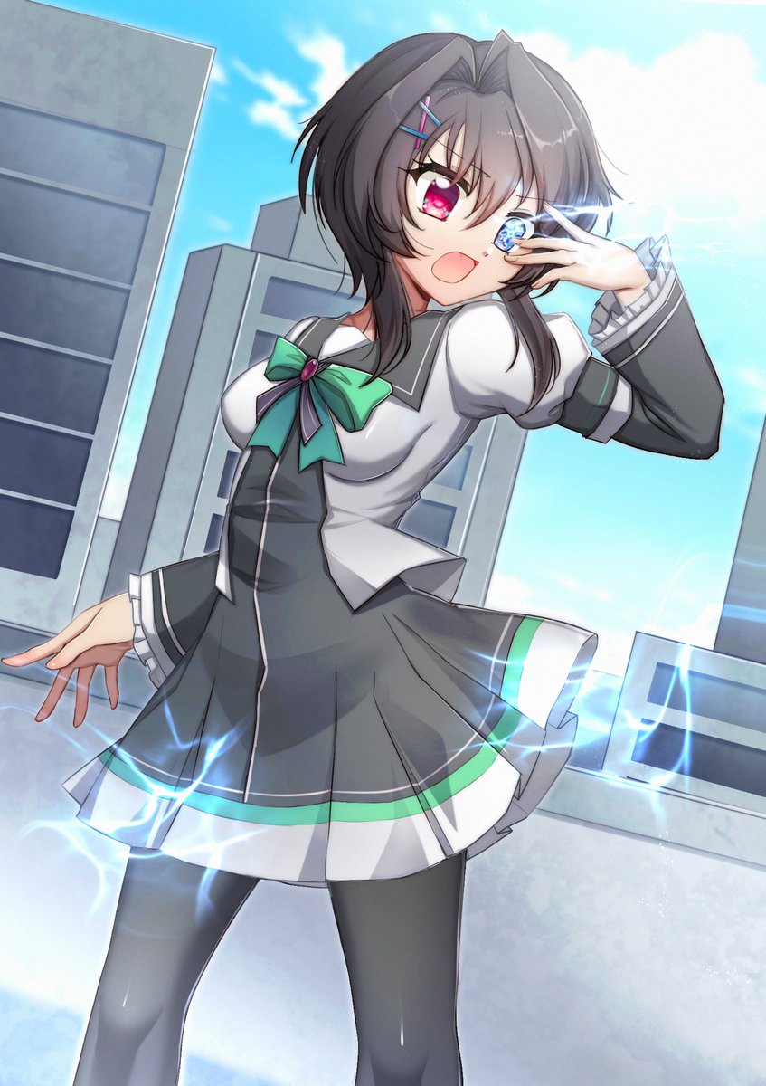 依頼した固め絵（石化破壊・凍結） キャラクター：「9-nine-」の「結城