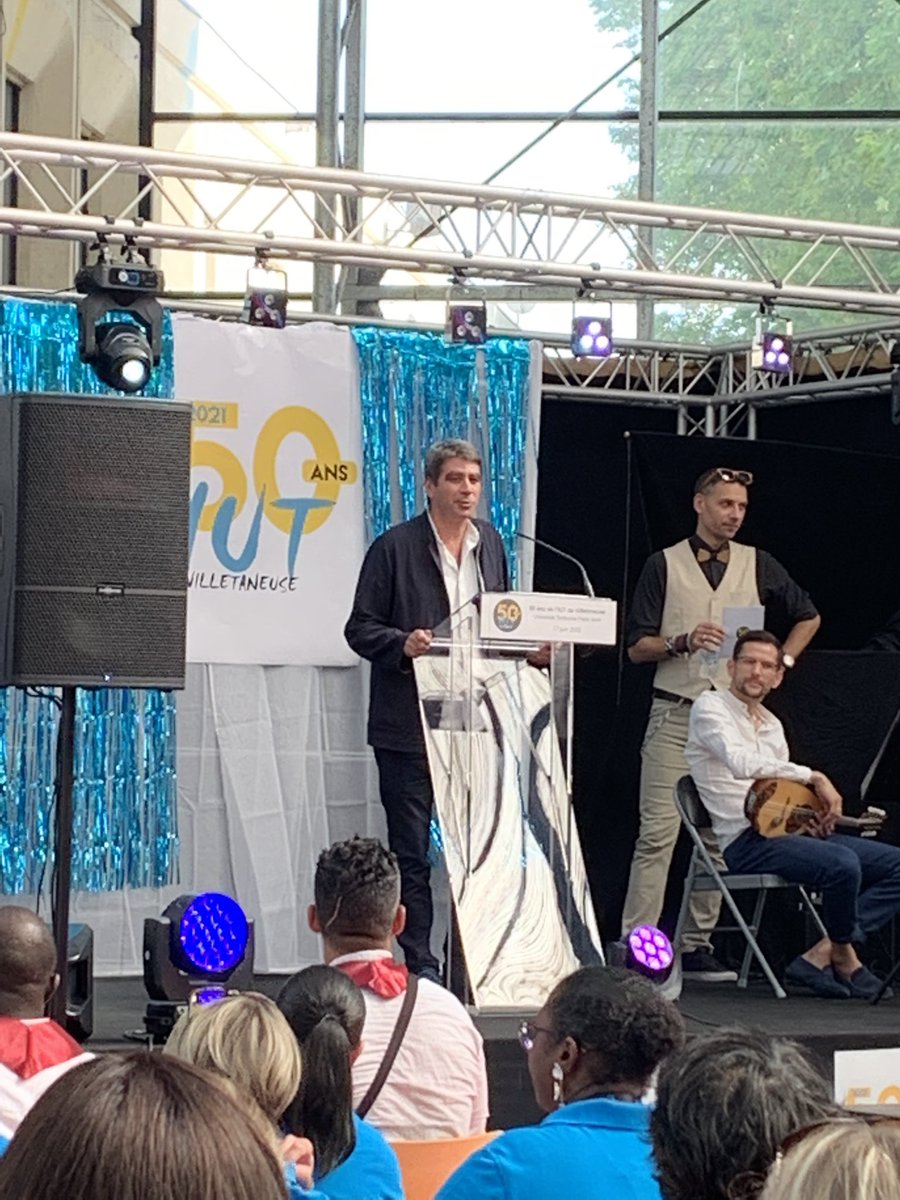 iutinfo's tweet photo. Les 50 ans de l’IUT de Villetaneuse https://t.co/9VfGMfgHNp