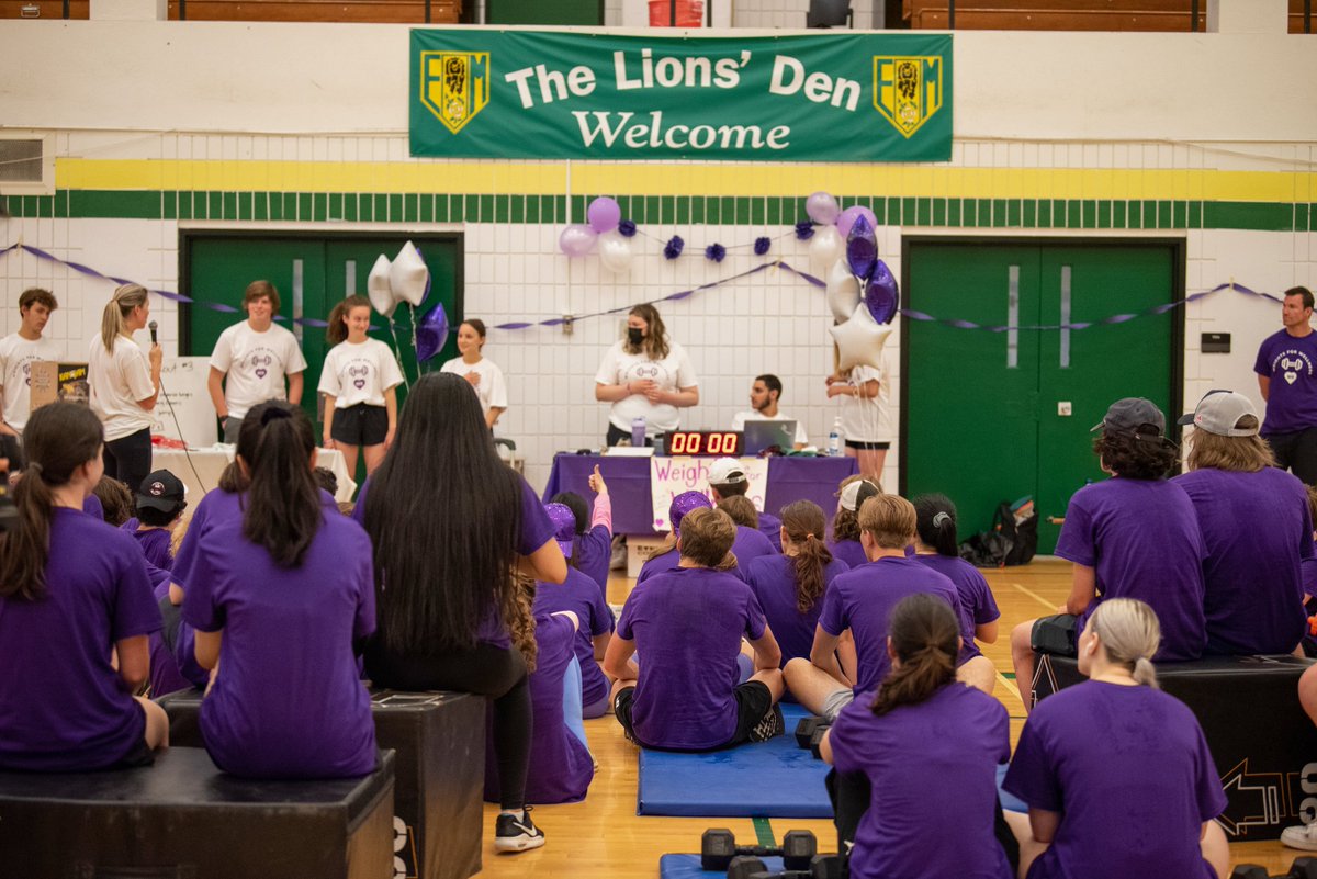 difdroyal's tweet photo. Sending a big THANK YOU to students &amp; staff at Earl of March for hosting their annual Weights for Wellness event, in support of DIFD!

This year, over 60 students participated &amp; $1,300 was raised! Thank you for raising awareness &amp; talking openly about mental health! 💜

#DIFD https://t.co/uPY9KIUPBp