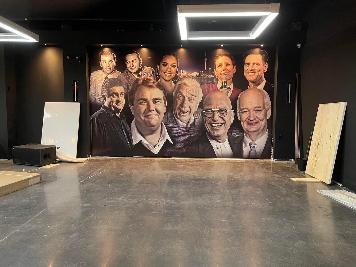 Hi <a href="/colinmochrie/">Colin Mochrie</a>! We just opened a comedy club in Richmond Hill, ON. As proud Canadians we have you on our wall of fame! We would love to have you for our grand opening. Can you make that happen?