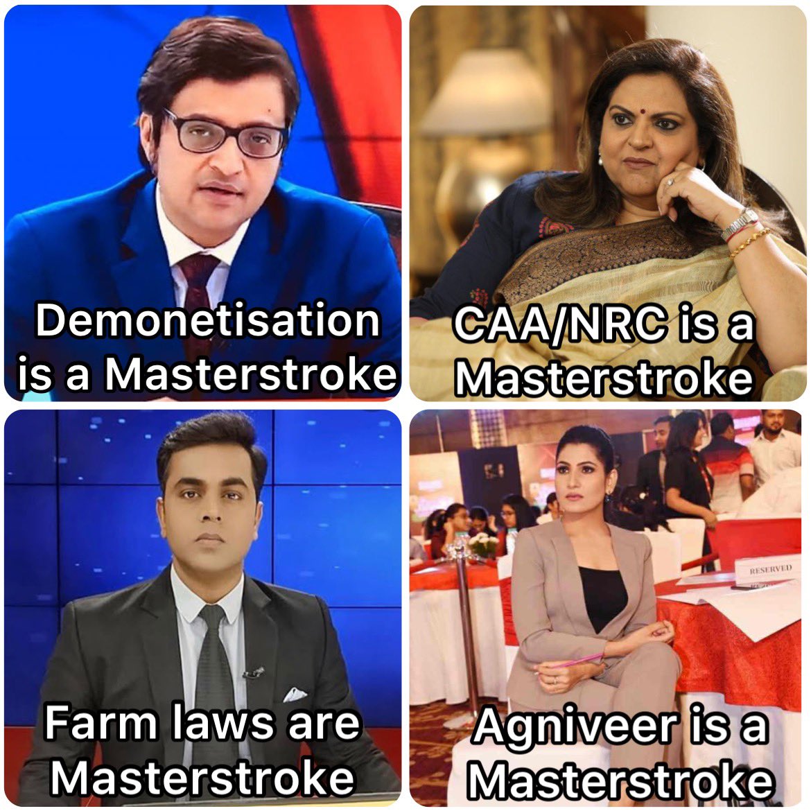 Vignesh_tmv's tweet image. This is how biased godi media works for modi.

#ModiShamesIndia