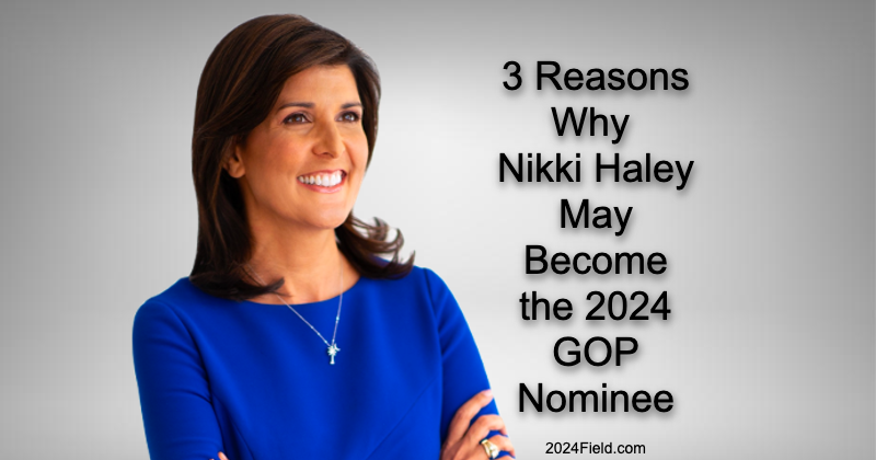 2024field's tweet photo. 3 Reasons Why @NikkiHaley Can Win the 2024 @GOP Primary. https://t.co/MWw1ctJGuy #nikkihaley #republicans #nikki2024 #nikkihaley2024 #2024election #2024 @NikkiHaley_2024 #pence https://t.co/LNb6yrpq79