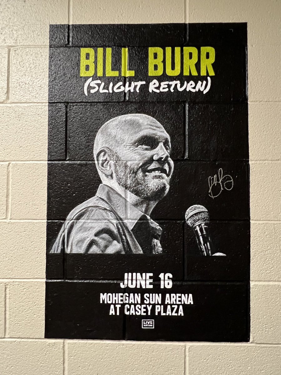 MoheganArenaPA's tweet photo. Thanks @billburr for a Wicked Awesome night last night in #WilkesBurr ๐ ๐ ๐
#BillBurr #LiveNation #comedy #HereInLC #MSAPA #LiveComedy #WilkesBarre https://t.co/ENDA0Chv6Z