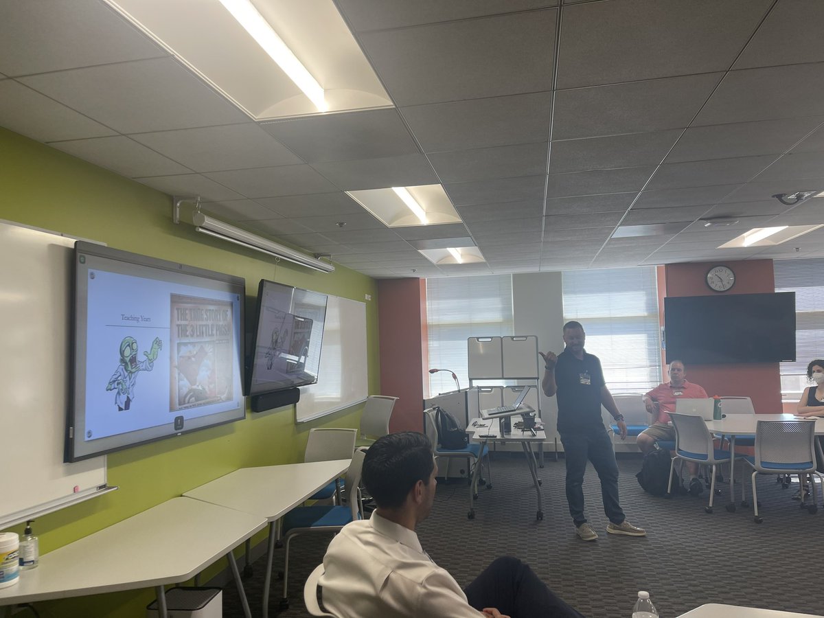 TracyFuentes17's tweet photo. Amazing learning experiences happening with @MikeREarnshaw and Ed Culture Cookbook at our @aimsnetwork Summer Splash!
#AIMSSummerSplash2022 https://t.co/QDkPmUy9w8