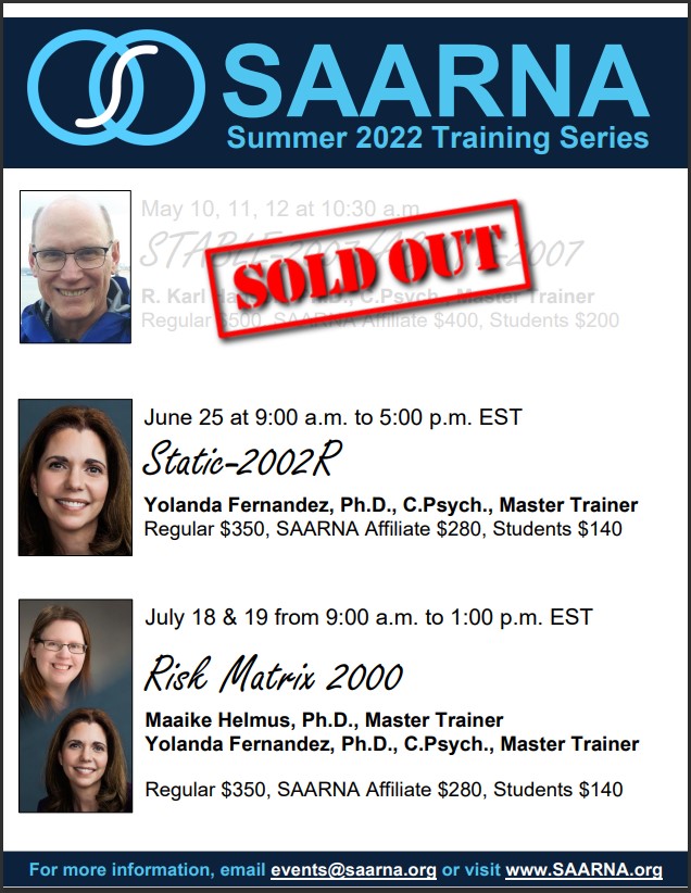 SAARNAOrg's tweet photo. Summer = sun + relaxation + #riskassessment trainings
#Static2002R June 25 --> https://t.co/EIbqZ4zsWR
#RiskMatrix2002 July 18 --> https://t.co/coaSod4oaY https://t.co/Ns6A5HpnoJ