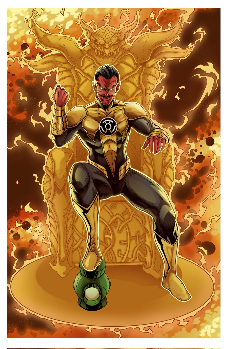 j_chinchilla86's tweet photo. One of the best villains in the #dcuniverse #dccomics #GreenLantern #sinestro #yellowlantern #sinestrocorps #fanart #comicart #sinestrodc @DCComics #dcmovies #dccharacter #pharallax #Fear https://t.co/0J4RpJV09R