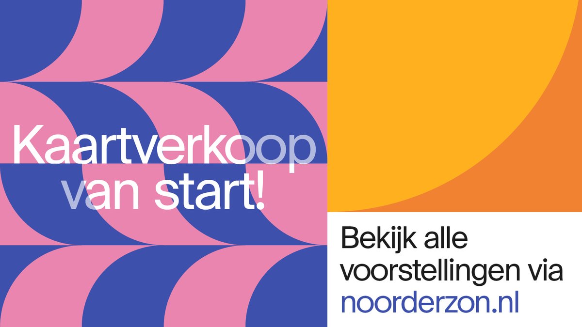 noorderzonnl's tweet photo. 🎟 Bemachtig vanaf nu jouw tickets! Zojuist is de kaartverkoop van het hoofdprogramma gestart op https://t.co/g7rc5mm88n 

Voor welke shows kies jij? #NZON2022 https://t.co/cEJGaf7Owd