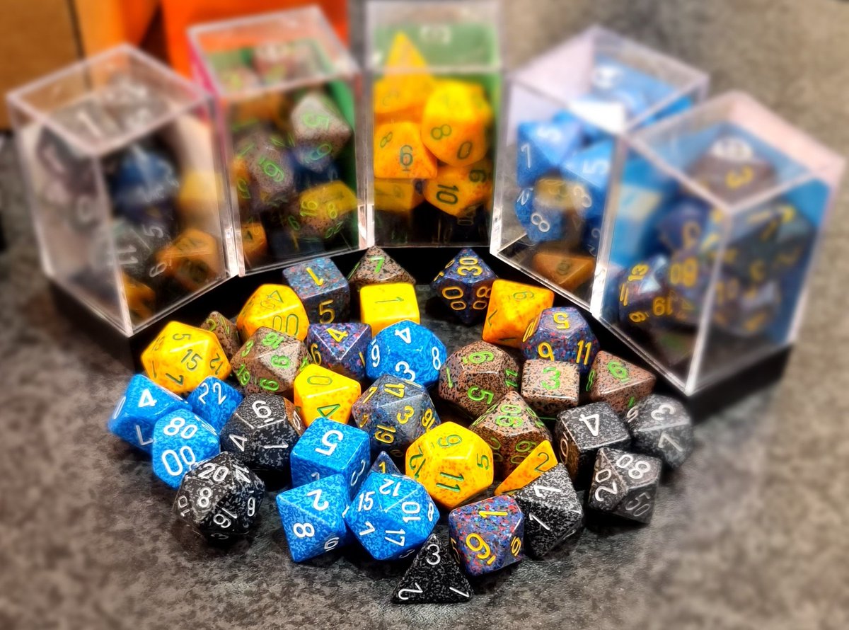 GAMELivingston's tweet photo. Did you know Game sell Dice? 

Well come on down and stock up for games night. 
We also have #DnDMiniatures to complete those Epic Encounters.

#DungeonsandDragons #GameElite https://t.co/pYWSg8eRwC